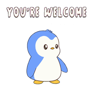 You're Welcome sticker from Express Yourself