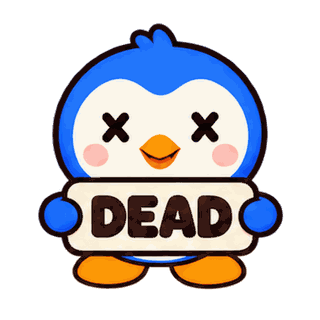 DEAD sticker from Trending Picks