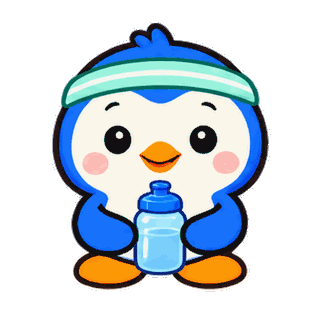 Hydration Break sticker from Trending Picks
