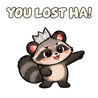 You Lost Ha! sticker from Express Yourself