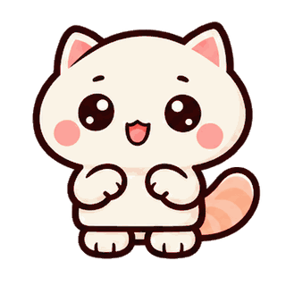 Push · Cream Cat sticker from Express Yourself