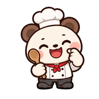 Chef's Kiss Shift sticker from Little Bear Laughs