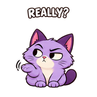 Drama Cat stickers (Funny) — 103 free animated stickers | mssgs stickers