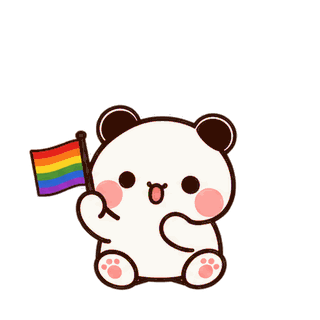 Proud Together · Little Bear sticker from Express Yourself