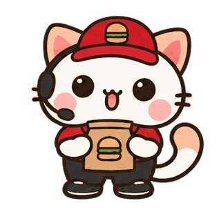 Drive-Thru Shift sticker from Kitten Club