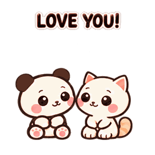 Love You! sticker from Express Yourself