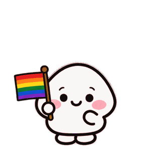 Proud Together · Little Puddle sticker from Express Yourself