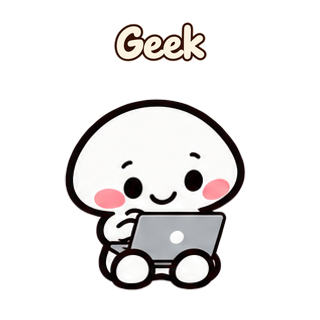 Geek · Little Puddle sticker from Chat Reactions