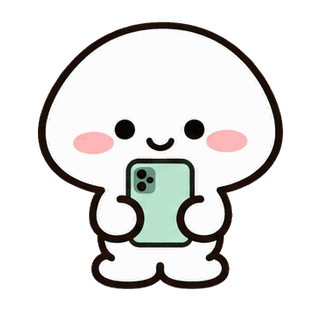 On My Phone sticker from Little Puddle