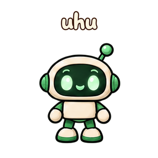 uhu · Little Bots sticker from Chat Signs
