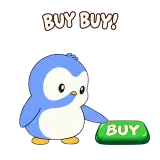 BUY BUY! · Blue Pebble sticker from Express Yourself