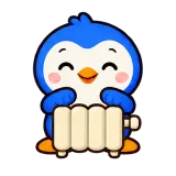 Home Heater · Blue Pebble sticker from Express Yourself