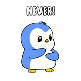 Never! sticker from Express Yourself