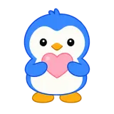 Warm Flippers sticker from Blue Pebble