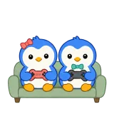 Co-op Night sticker from Blue Pebble