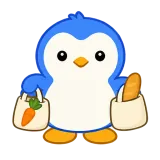 Grocery Run sticker from Blue Pebble