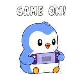 One More Game sticker from Blue Pebble