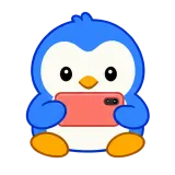 Mobile Victory sticker from Blue Pebble