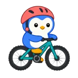 Trail Rider sticker from Blue Pebble
