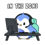 In a Match sticker from Blue Pebble