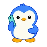 On a Call sticker from Blue Pebble