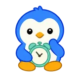 Still Waiting sticker from Blue Pebble
