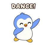 Penguin Dance sticker from Express Yourself