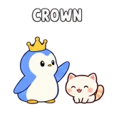 Crown · Blue Pebble sticker from Express Yourself