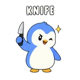 Knife sticker from Express Yourself