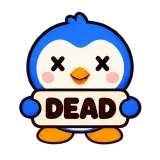 DEAD sticker from Trending Picks