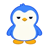 Sleepy Pebble sticker from Blue Pebble