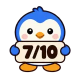 7/10 · Blue Pebble sticker from Chat Signs