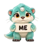ME — Sad · Brismania Animals sticker from Chat Signs