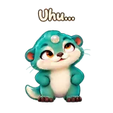 Uhu… · Brismania Animals sticker from Chat Reactions