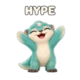 HYPE · Brismania Animals sticker from Express Yourself