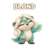 BLOND · Brismania Animals sticker from Express Yourself