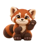 Pyroko Bye sticker from Brismania Animals