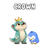Crown · Brismania Animals sticker from Express Yourself