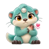 Ouch! · Brismania Animals sticker from Express Yourself