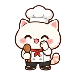 Chef's Kiss Shift sticker from Service Crew