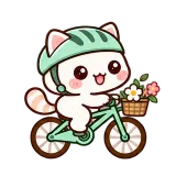 Flower Basket Ride sticker from Ride & Roam