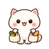Grocery Run sticker from Cream Cat
