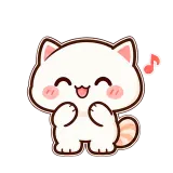 Happy Dance sticker from Cream Cat