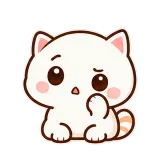 Huh? sticker from Chat Reactions