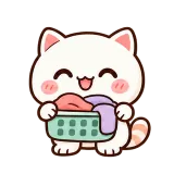 Laundry Day sticker from Busy Days