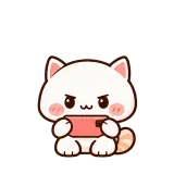 Mobile Victory sticker from Cream Cat