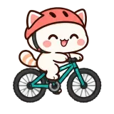 Trail Rider sticker from Cream Cat