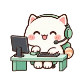 In a Match sticker from Cream Cat