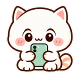 On My Phone sticker from Phone & Time