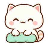 Making Biscuits sticker from Cream Cat